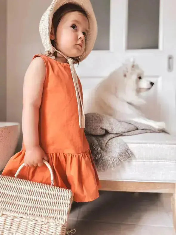 CAMILA DRESS - CINNAMON