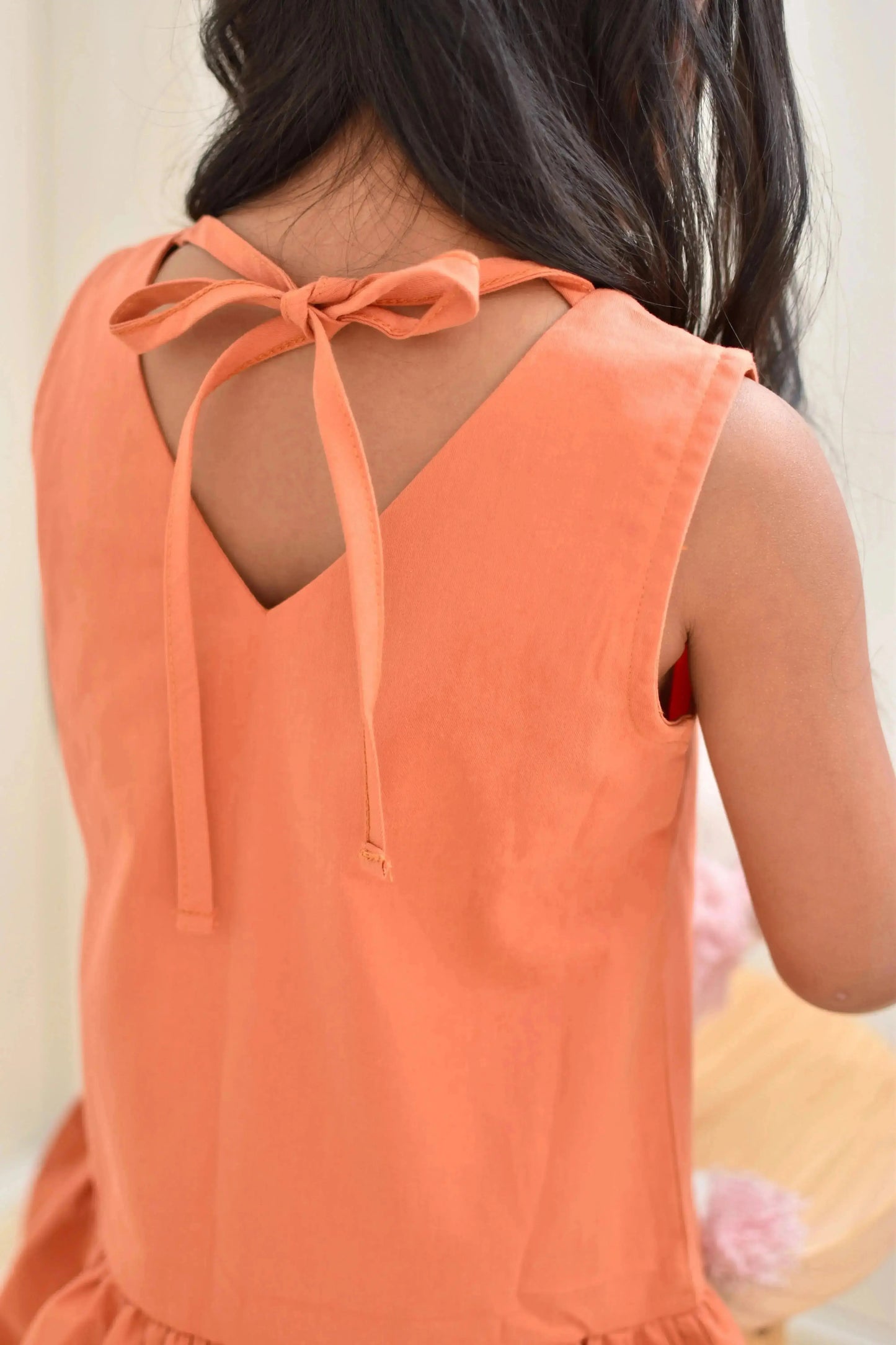 CAMILA DRESS - CINNAMON